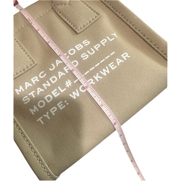 MARC JACOBS Canvas Standard Supply Small Tote Beige 4S4HCR003H02-260, New - Picture 4 of 6